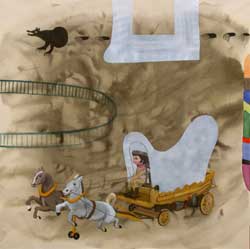 Curro Gonz&aacute;lez - 2004 - Frontera - mixta 95 x 95