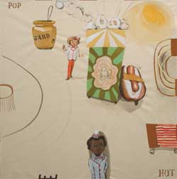 Curro Gonz&aacute;lez - 2004 - Hot pop - mixta 95 x 95