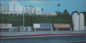 Curro Gonz&aacute;lez - 2005 - Broken promise land - mixta / tela 100 x 200