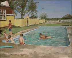 Curro Gonz&aacute;lez - 2005 - Hermana - &oacute;leo 41 x 50