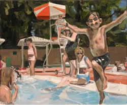 Curro Gonz&aacute;lez - 2005 - Idiota - &oacute;leo 41 x 50