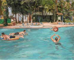 Curro Gonz&aacute;lez - 2005 - Juego - &oacute;leo 41 x 50