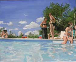 Curro Gonz&aacute;lez - 2005 - Lector - &oacute;leo 41 x 50