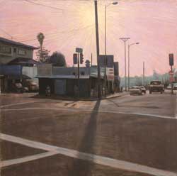 Curro Gonz&aacute;lez - 2005 - Sunset - pastel 102 x 102